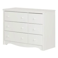 Changing table / Dresser with 6 Drawers Angel - White