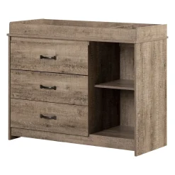 Changing Table - Tassio Weathered Oak