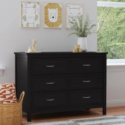 Charlie 6-Drawer Double Dresser - Ebony