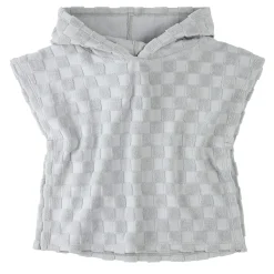 Checkered Beach Poncho 12-24m