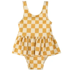 Checkered Swimsuit 6-24m