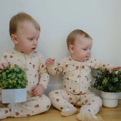 Checkers Bear Pajamas 0-30m