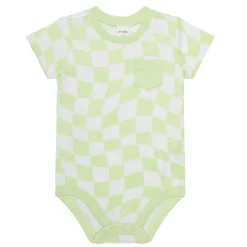 Checks 3 Pieces Short Set 0-9m