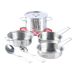 Chef's Collection Mini Pots and Pans Cookware 8 Pieces