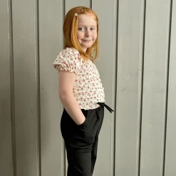 Cherries Flowers Top 7-14