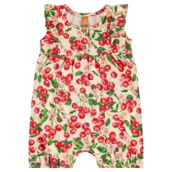 Cherries Romper 3-18m