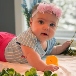 Cherry Stripe Bodysuit 3-24m