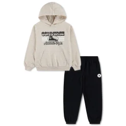 Chest Stripe Sneaker Set 4-7y