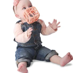 Chew Cube Peachy Pink