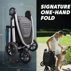 City Mini GT3 Stroller - Frosted Ivory/Black