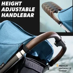 City Mini GT3 Stroller - Frosted Ivory/Black