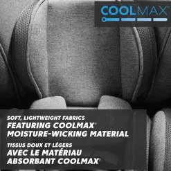 City Turn™ Rotating Convertible Car Seat - Onyx Black