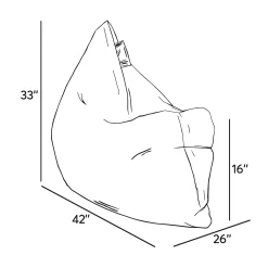 Classic Junior Bean Bag Sereny - Beige