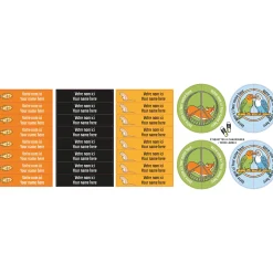 Classical Name Labels - Animals