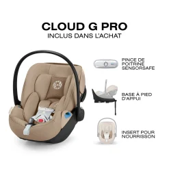 Cloud G Pro Car Seat - Stone Grey