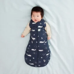 Cocoon Swaddle Sack Whale3/6M