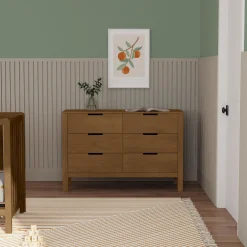 Colby 6-Drawer Double Dresser - Walnut