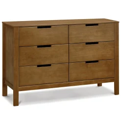 Colby 6-Drawer Double Dresser - Walnut