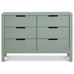 Colby 6-Drawer Double Dresser - Light Sage