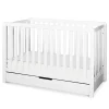 Colby 4-in-1 Convertible Crib with Trundle Drawer - White