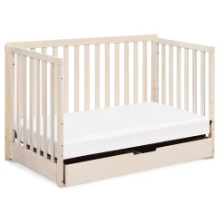 Colby 4-in-1 Convertible Crib with Trundle Drawer - Washed Natural