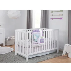 Colby 4-in-1 Convertible Crib - White Finish