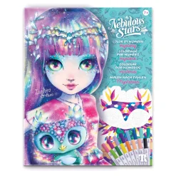 Color By Number Nebulous Stars - Mystery