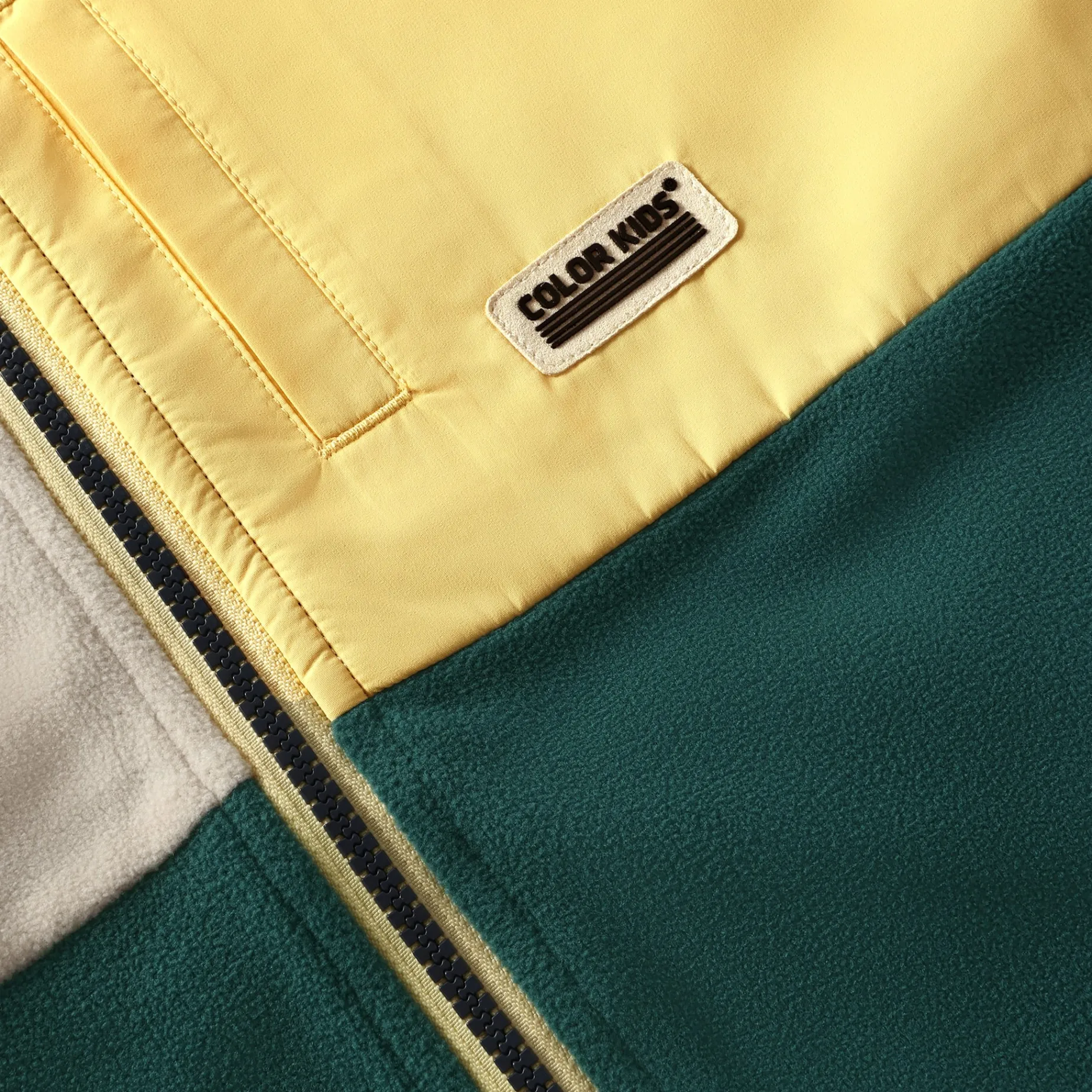 Colorblock Fleece Jacket 4-8