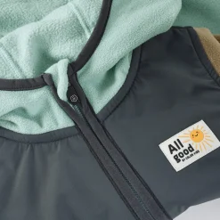 Colorblock Fleece Suit 9-24m