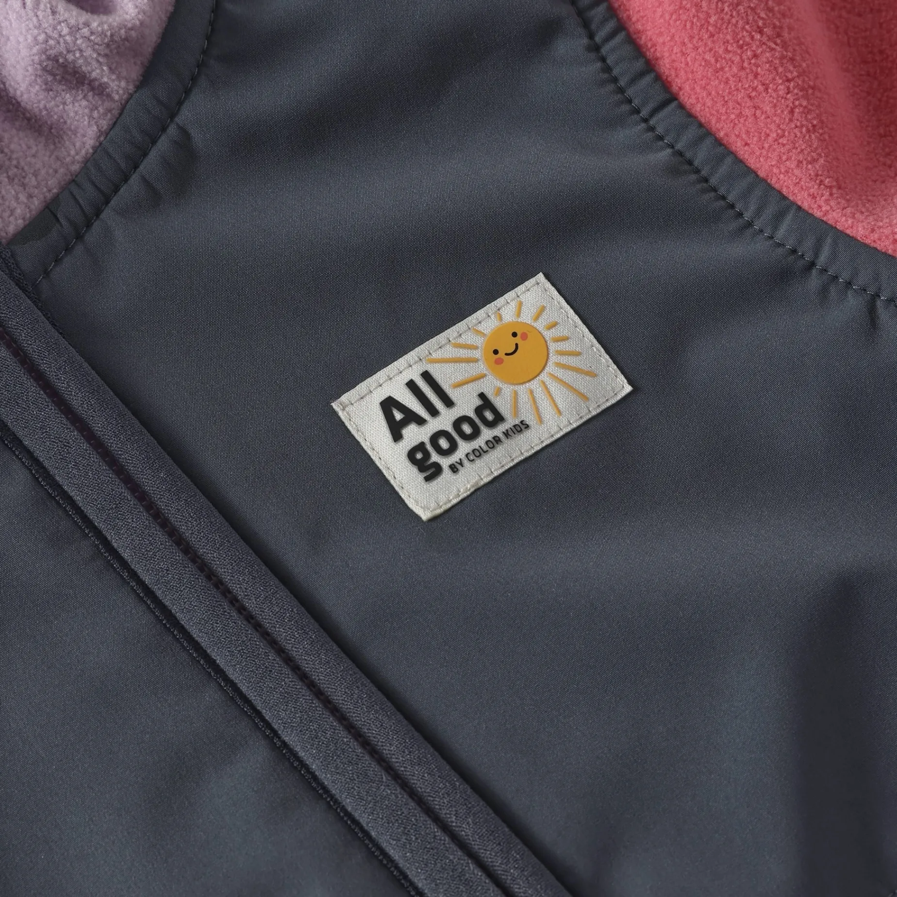 Colorblock Fleece Suit 9-24m