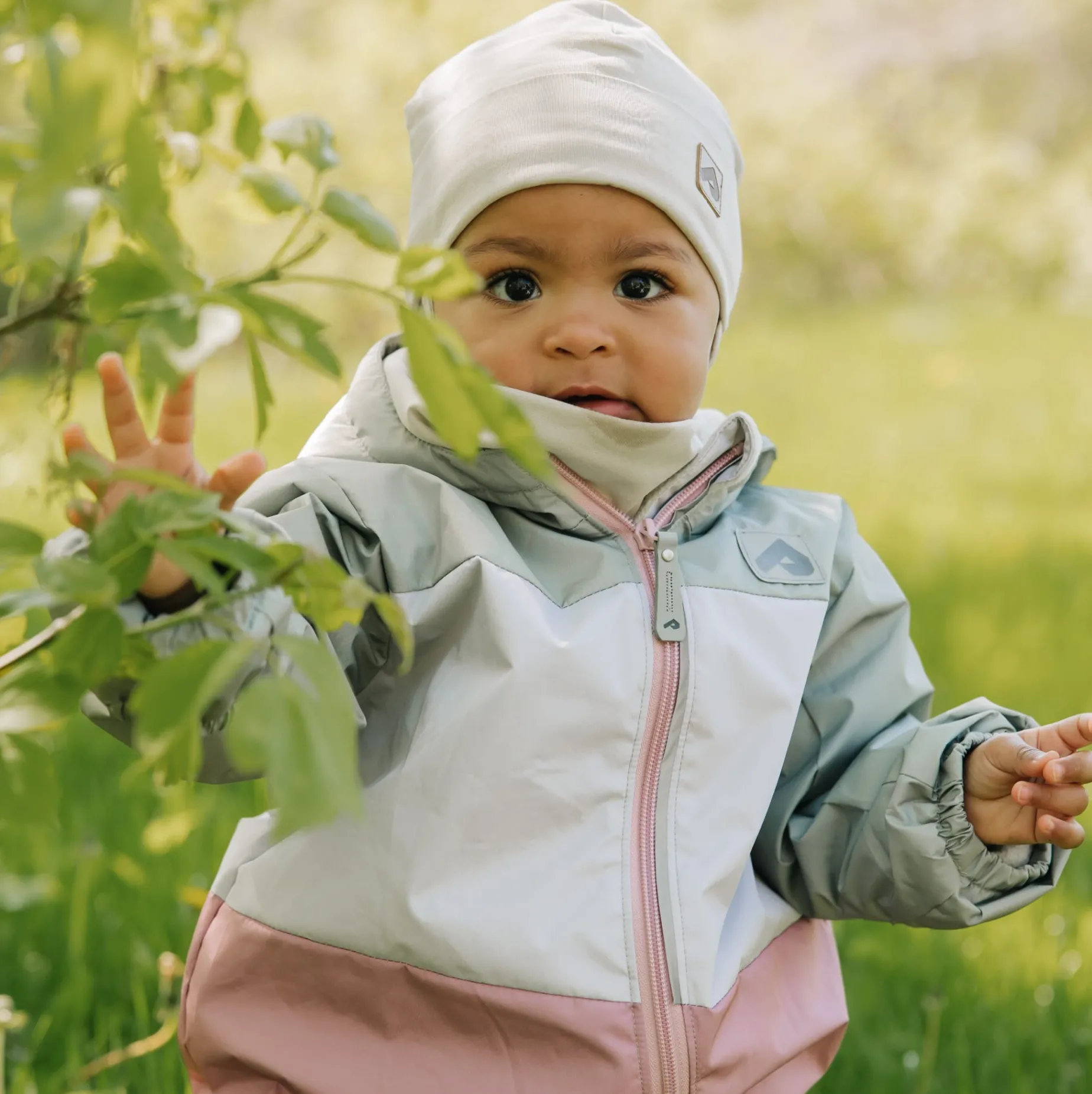 Colorblock 1pce Suit 0-24m