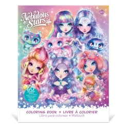 Coloring Book Nebulous Stars