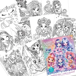 Coloring Book Nebulous Stars