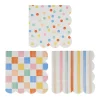 Colourful Pattern Large Napkins (16)