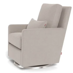 Como Rocking and Swivel Armchair - Sand / Steel