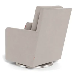 Como Rocking and Swivel Armchair - Sand / Steel