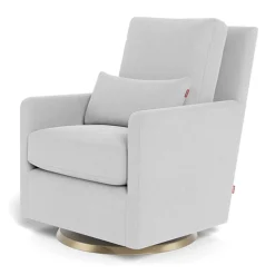 Como Rocking and Swivel Armchair - Ash / Gold
