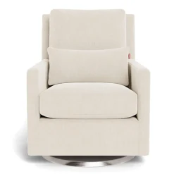 Como Rocking and Swivel Armchair - Dune / Steel
