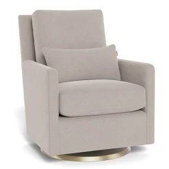 Como Rocking and Swivel Armchair - Sand / Gold