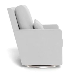 Como Rocking and Swivel Armchair - Ash / Steel