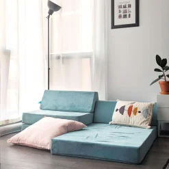 Complete Modular Sofa - Sea Berry