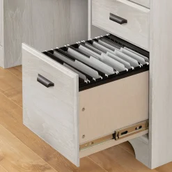 Computer Desk with Hutch - Versa Winter Oak