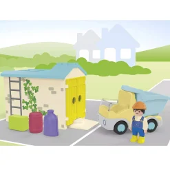 Contruction Truck With Garage