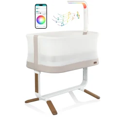 Cora Ajustable Bassinet - Coastal Coffe