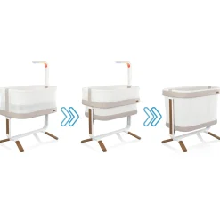 Cora Ajustable Bassinet - Coastal Coffe