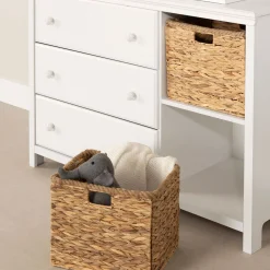 Cotton Candy Changing Table - Pure White