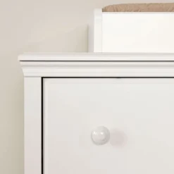 Cotton Candy Changing Table - Pure White
