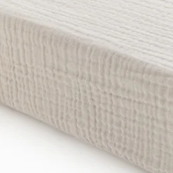 Cotton Muslin Crib Sheet - Moonbeam