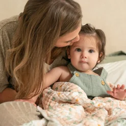 Cotton Muslin Dream Blanket - Butterfly Garden