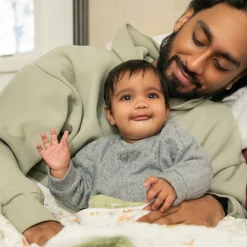 Cotton Muslin Dream Blanket - Sage Woodland